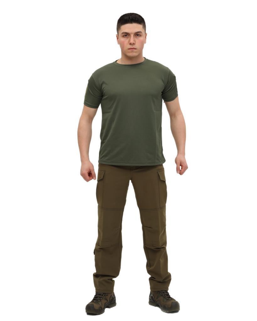 Single Sword Bisiklet Yaka Kısa Kol Taktik T-shirt