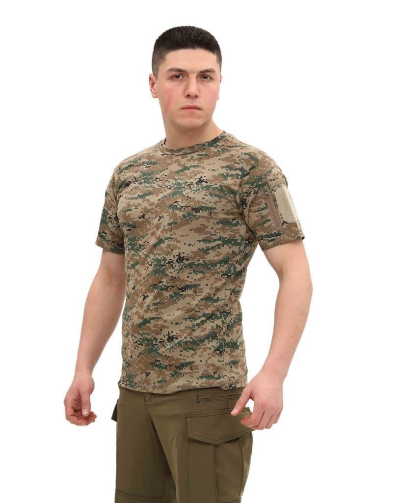 Single Sword Bisiklet Yaka Kısa Kol Taktik T-shirt