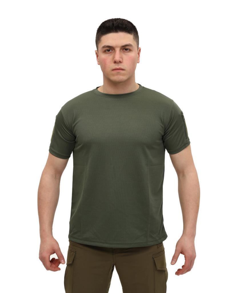 Single Sword Bisiklet Yaka Kısa Kol Taktik T-shirt
