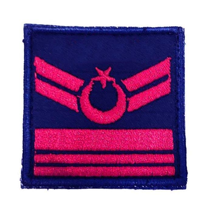 Single Sword Jandarma Asayiş Nakış Rütbe