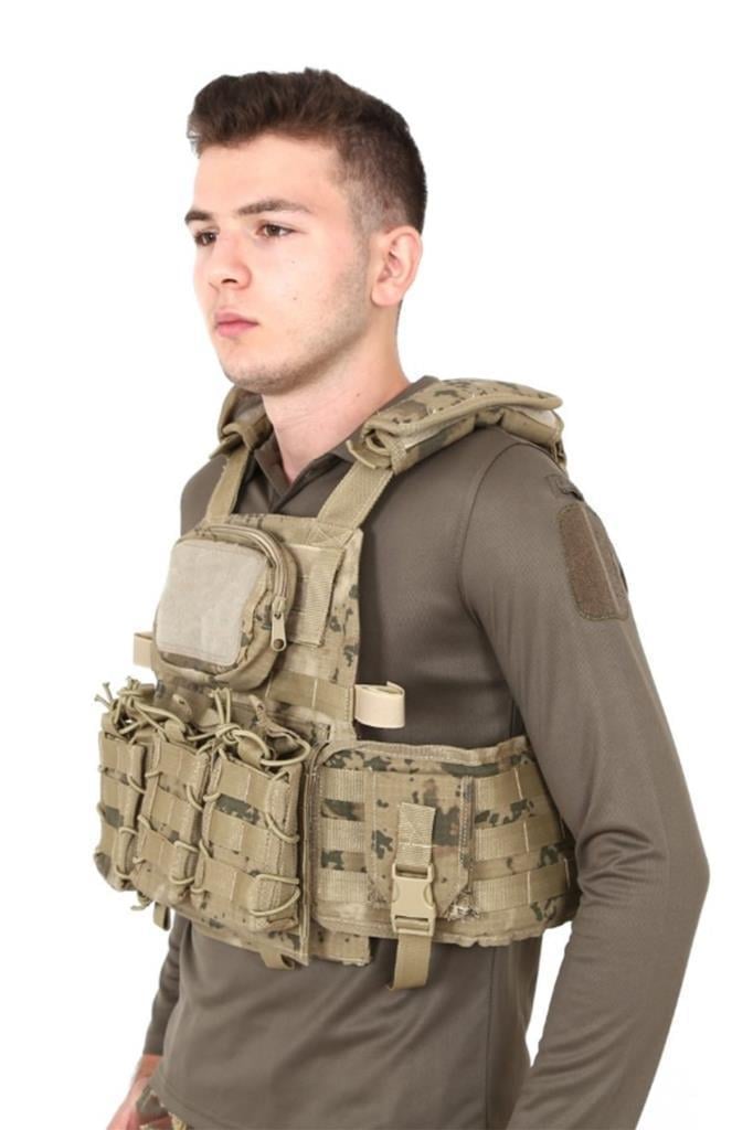 Single Sword Kasırga Tactical Balistik Plaka Takılabilen Açık Cepli Hücum Yeleği