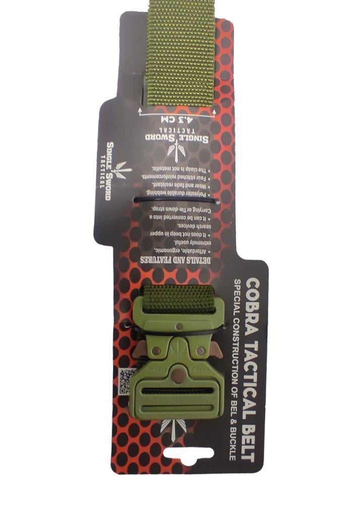 Single Sword Kobra Kemer - Taktik Outdoor ve Koruma Pantolon Kemeri Yerli 