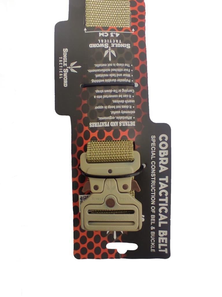 Single Sword Kobra Kemer - Taktik Outdoor ve Koruma Pantolon Kemeri Yerli 