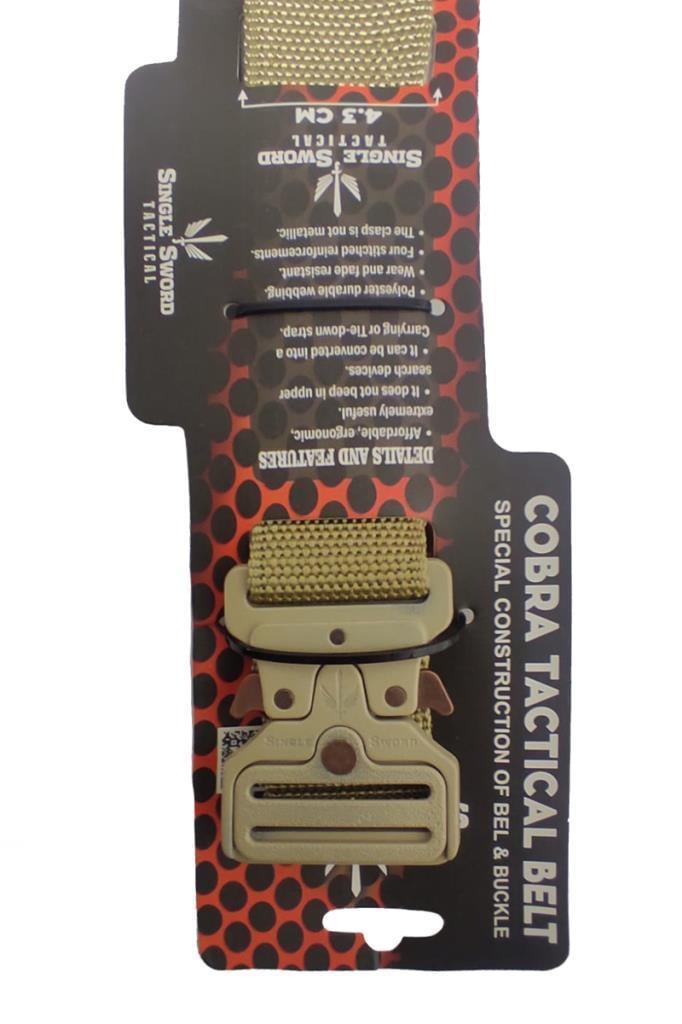 Single Sword Kobra Kemer - Taktik Outdoor ve Koruma Pantolon Kemeri Yerli 