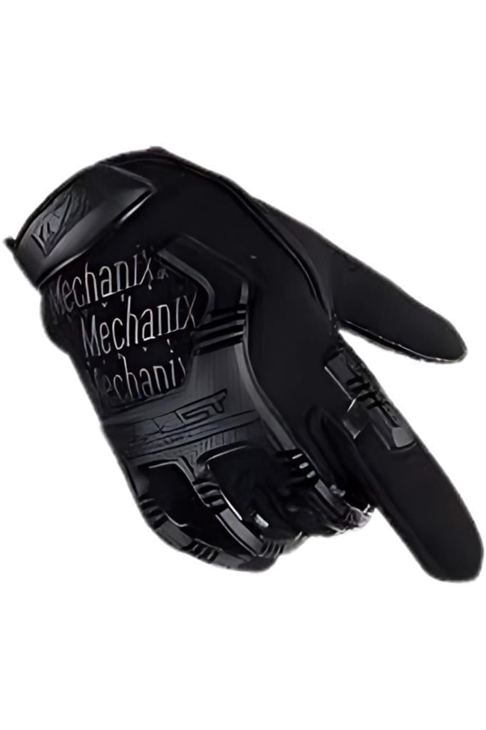 Single Sword Mechanix Tam Parmak Taktik Eldiven, Darbe Emici İş Eldiveni, Dokunmatik Özellikli Motosiklet&Spor Eldiveni, Unisex 