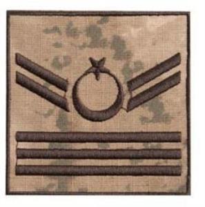 Single Sword Nakış Jandarma Eğitim Rütbe