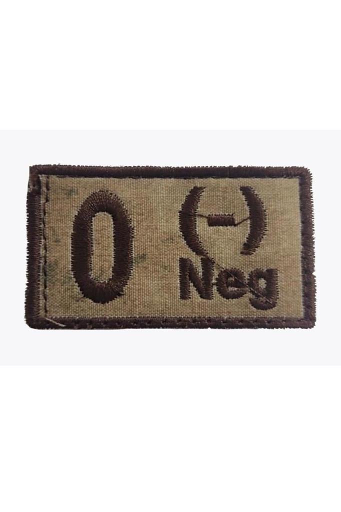 Single Sword Nakış Kan Grubu Patch - Peç