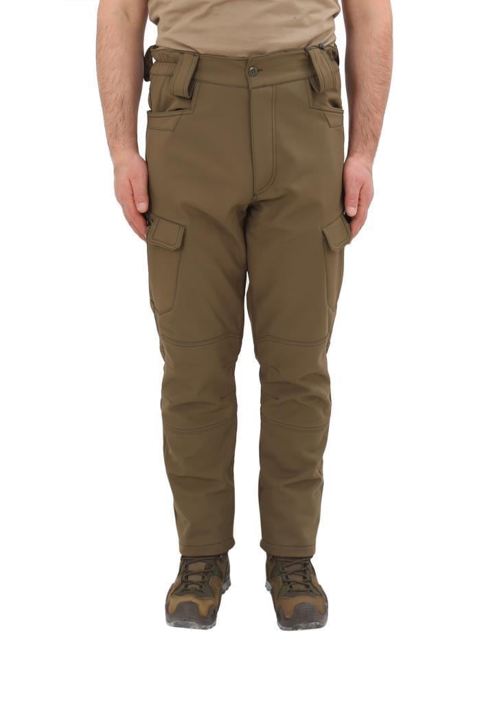 Single Sword Outdoor Softshell Su&Rüzgar  Geçirmez Taktik Erkek Pantolon (İçi Polarlı) 