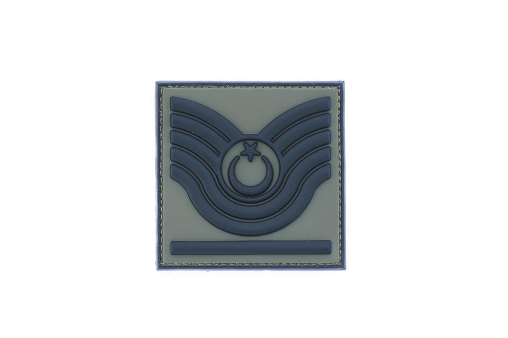 Single Sword Plastik Patch (Peç) Astsubay Rütbe