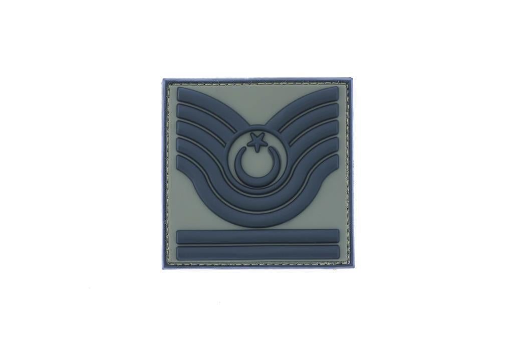 Single Sword Plastik Patch (Peç) Astsubay Rütbe