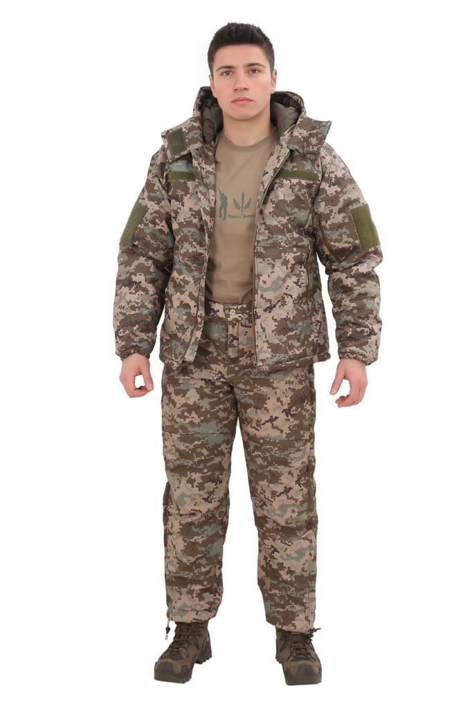 Single Sword Su Geçirmez Kışlık Softshell Mont&Pantolon Salopet Takım