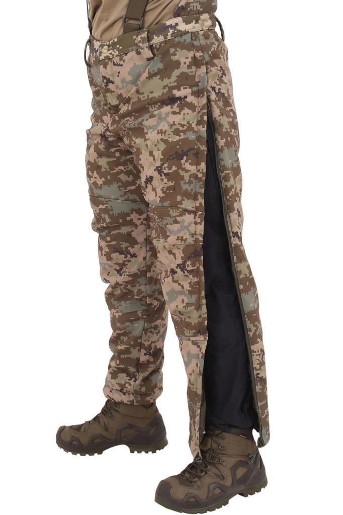 Single Sword Su Geçirmez Kışlık Softshell Mont&Pantolon Salopet Takım