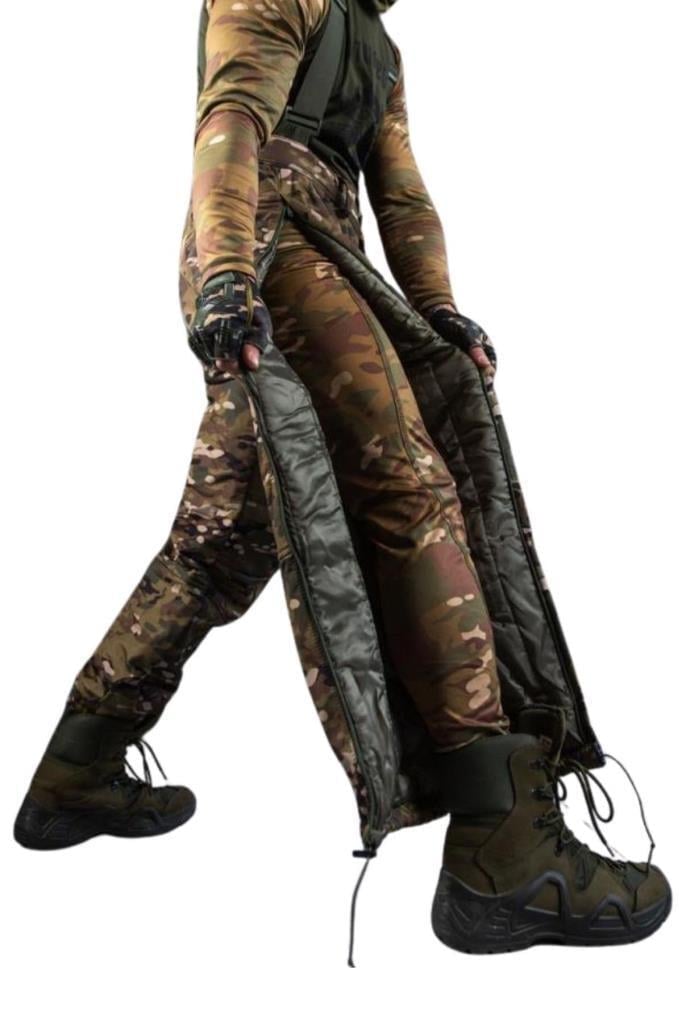 Single Sword Su Geçirmez Kışlık Softshell Mont&Pantolon Salopet Takım