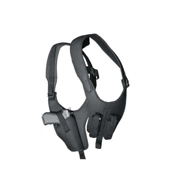 Single Sword Tactical Koltuk Altı Tabanca Kılıfı Çift Taraflı Siyah