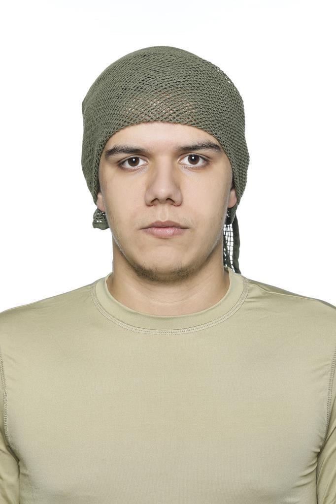 Single Sword Üçgen Fileli Askeri Şal, Fileli Puşi