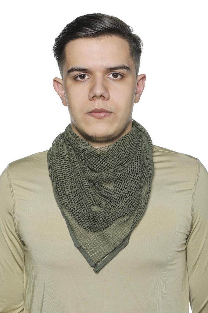Single Sword Üçgen Fileli Askeri Şal, Fileli Puşi