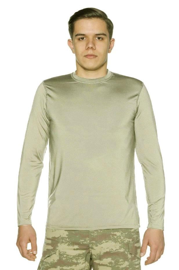 Single Sword Uzun Kol Microfiber T-Shirt - Tişört