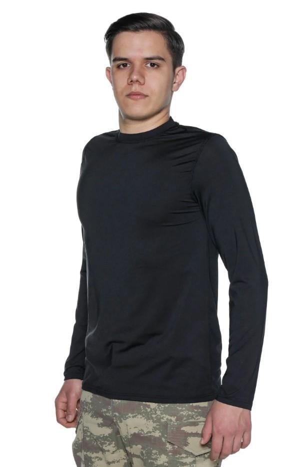Single Sword Uzun Kol Microfiber T-Shirt - Tişört