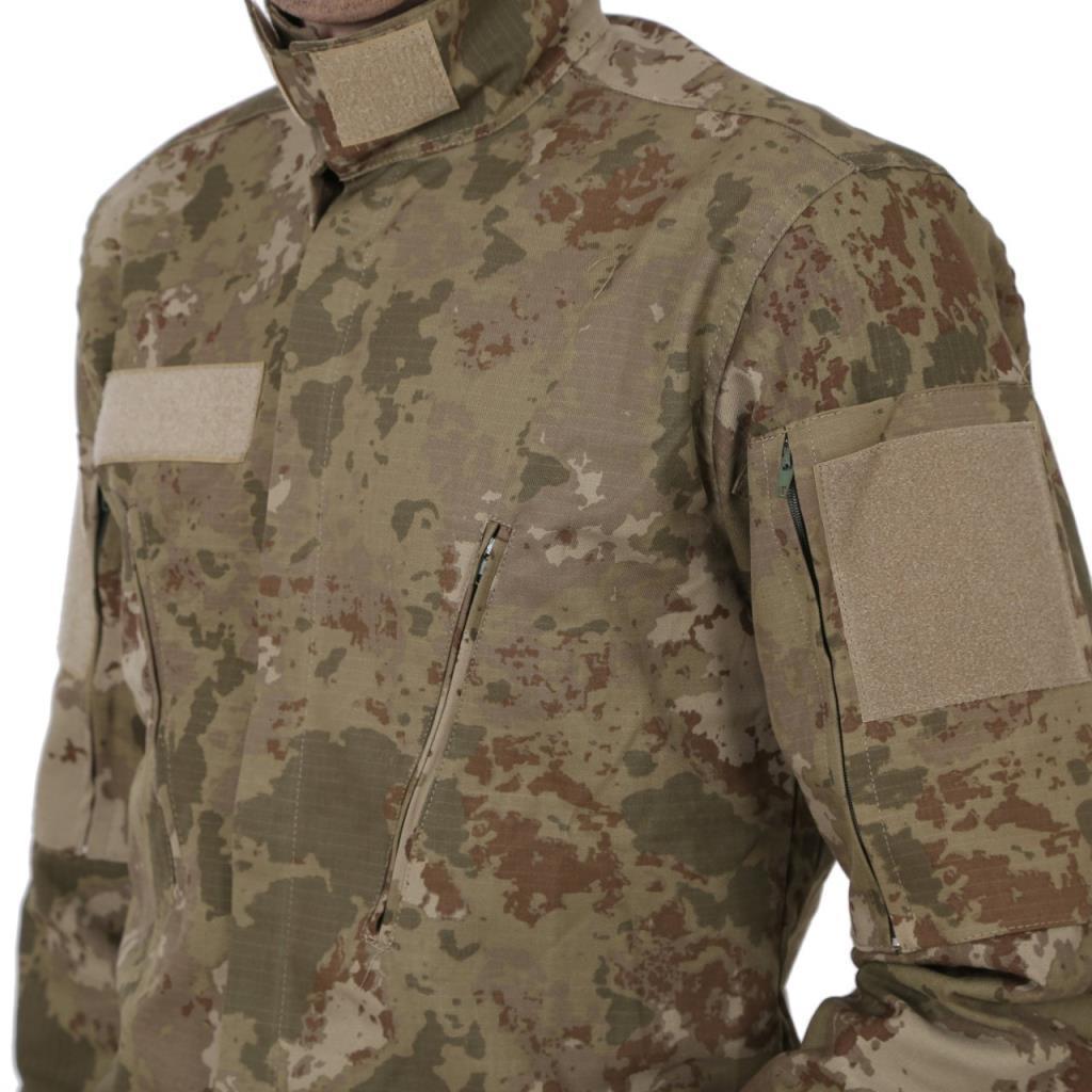 Single Sword Yeni Model TSK Kışlık Gömlek&Pantolon Takım, Kamuflaj