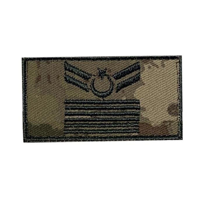 Single Sword Yeni TSK Eğitim Nakış Rütbe (Mini Model)