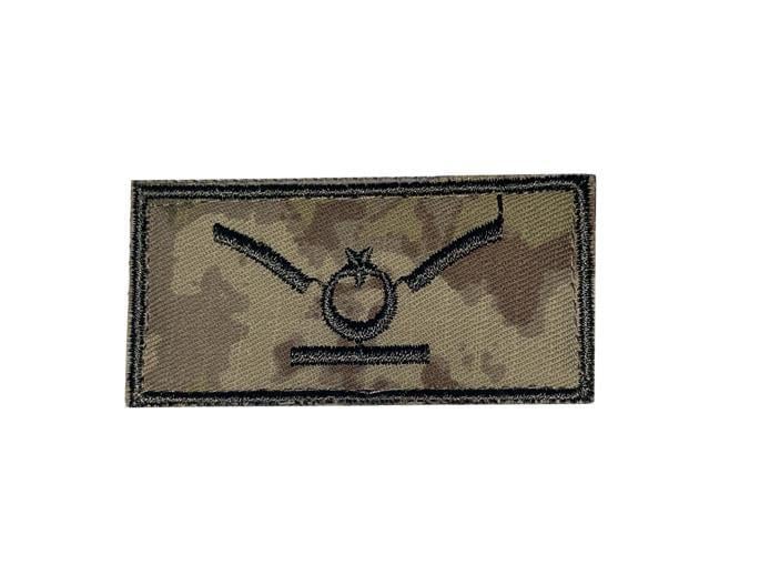 Single Sword Yeni TSK Eğitim Nakış Rütbe (Mini Model)