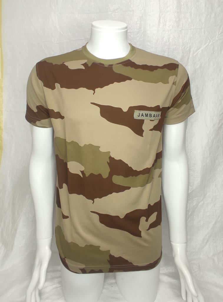 Yakasız Kısa Kol Erkek T-Shirt Jambaar