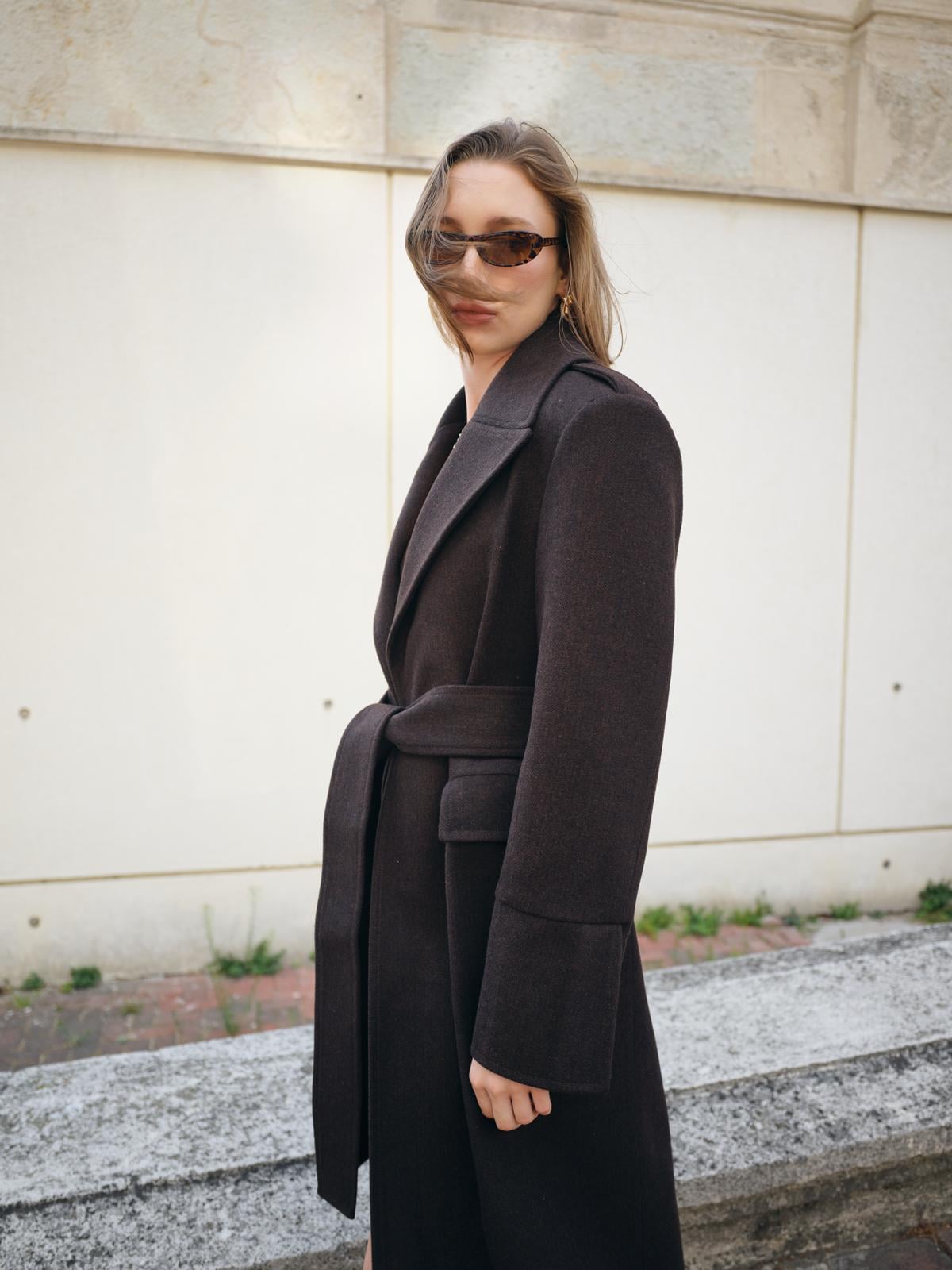 KAHVE RV STUDİO DOUBLE MANŞET KABAN