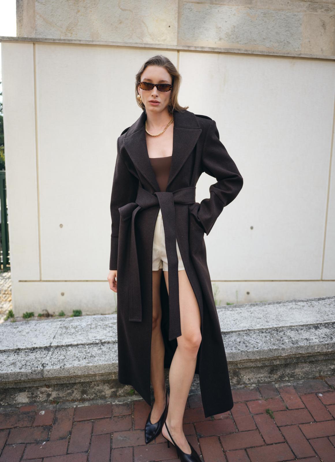 KAHVE RV STUDİO DOUBLE MANŞET KABAN