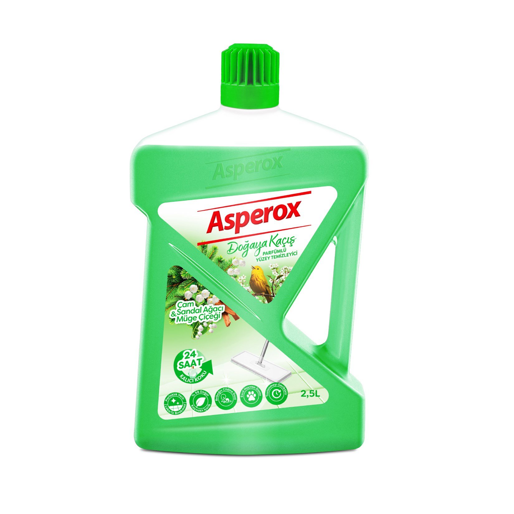 ASPEROX YÜZEY TEMİZLEYİCİ 2,5LT DOĞAYA KAÇIŞ