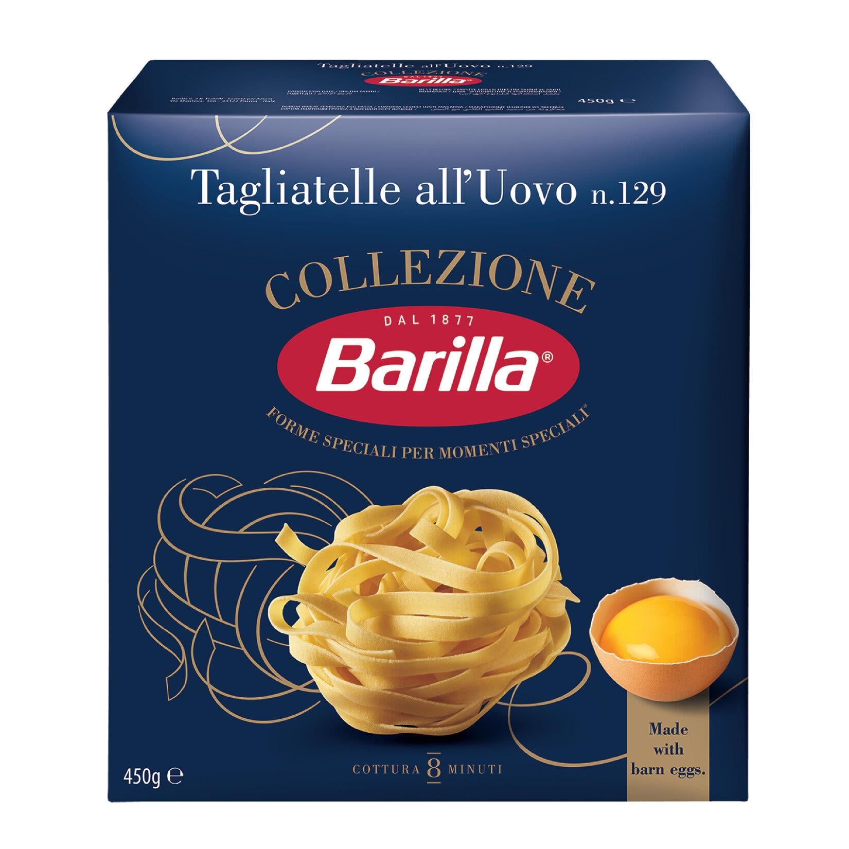 BARİLLA TAGLIATELLE UOVO 450 GR