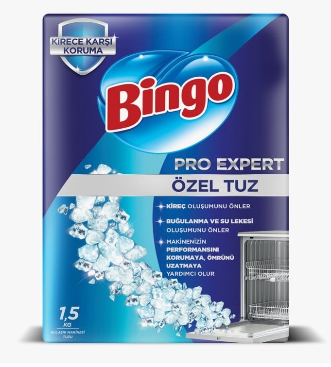 BİNGO BULAŞIK MAKİNASI TUZU 1,5 KG