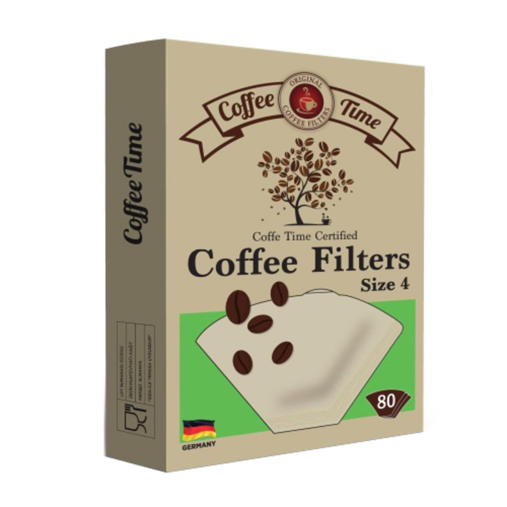 COFFEE TİME KAHVE FİLTRE KAĞIDI 80'Lİ