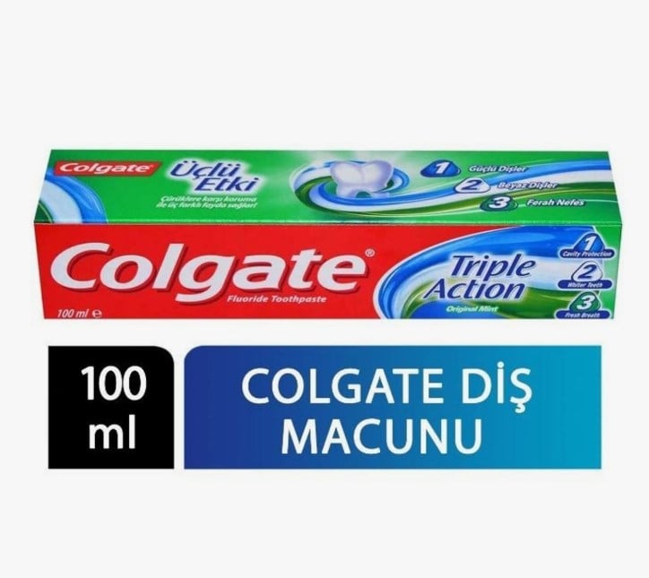 COLGATE ÜÇLÜ ETKİ DİŞ 100 ML 
