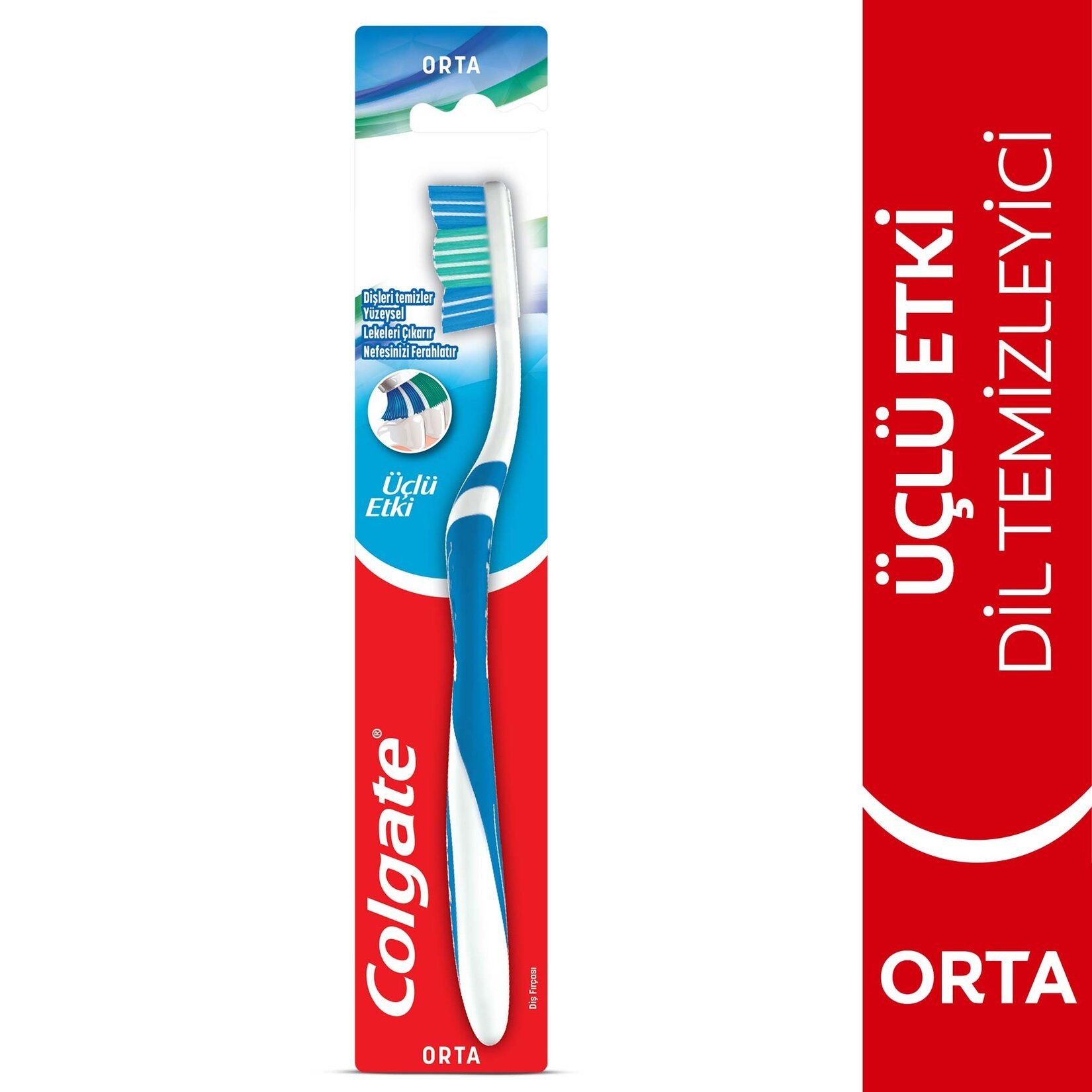 COLGATE ÜÇLÜ ETKİ DİŞ FIRÇASI 
