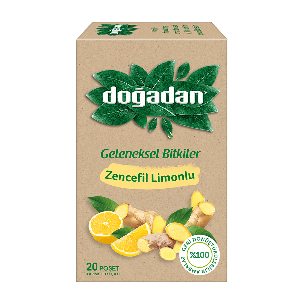 DOĞADAN ZENCEFİL LİMON ÇAY