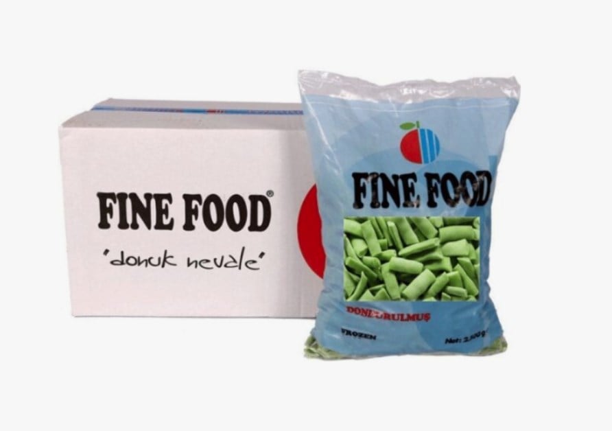 FİNE FOOD DONDURULMUŞ TAZE FASULYE 2,5 KG