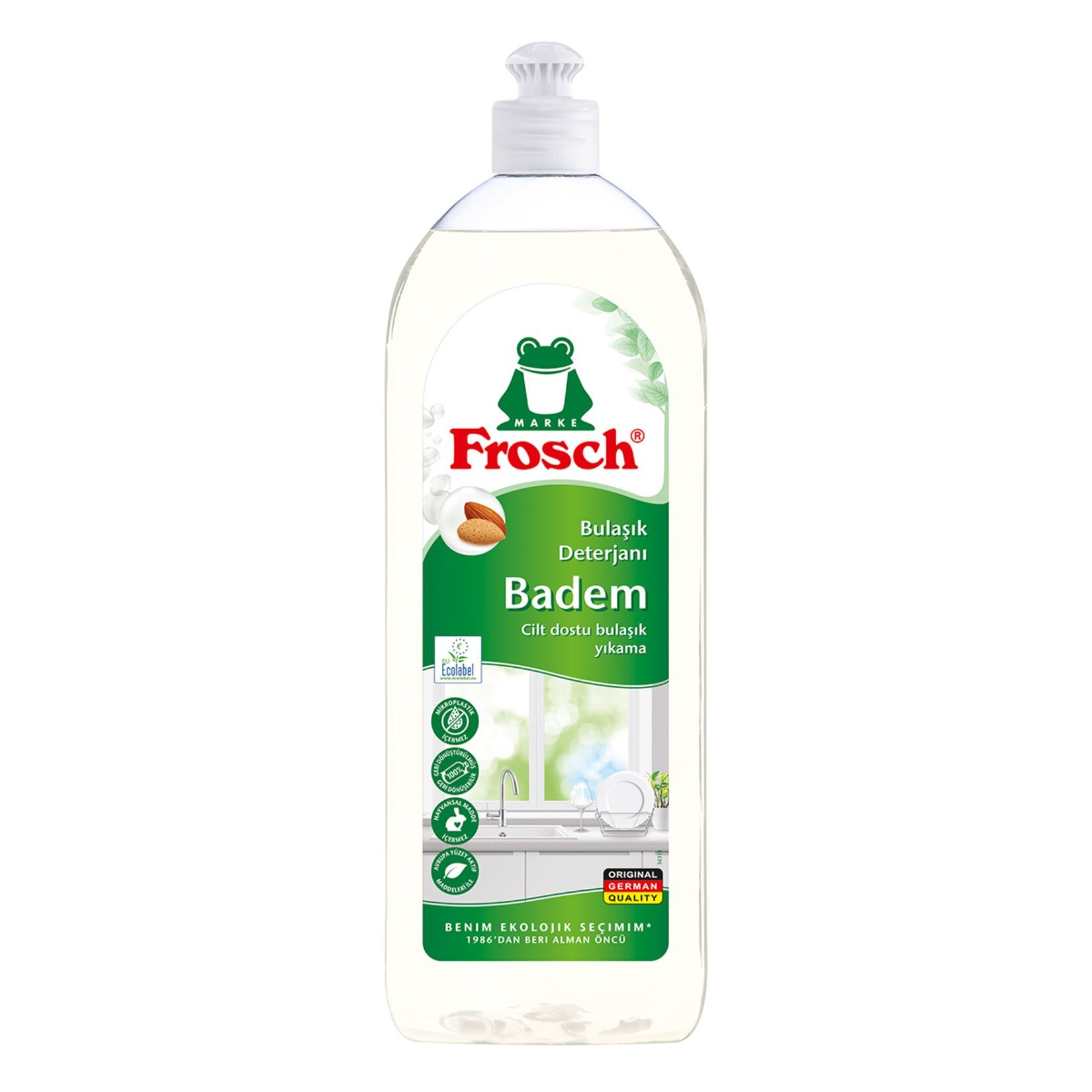 FROSCH BADEM ÖZLÜ BULAŞIK DETERJANI 750 ML