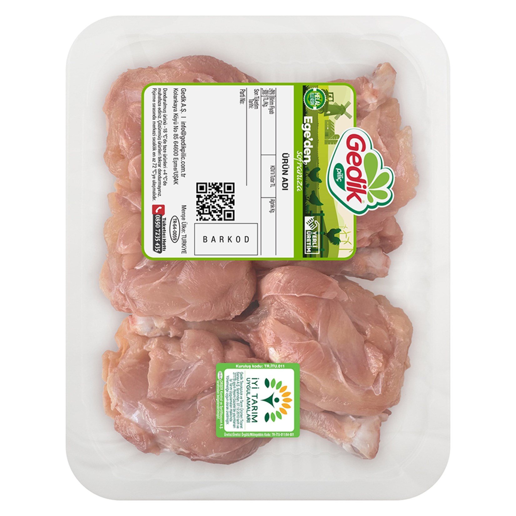 GEDİK TABAKLI PİRZOLA TAVUK KG