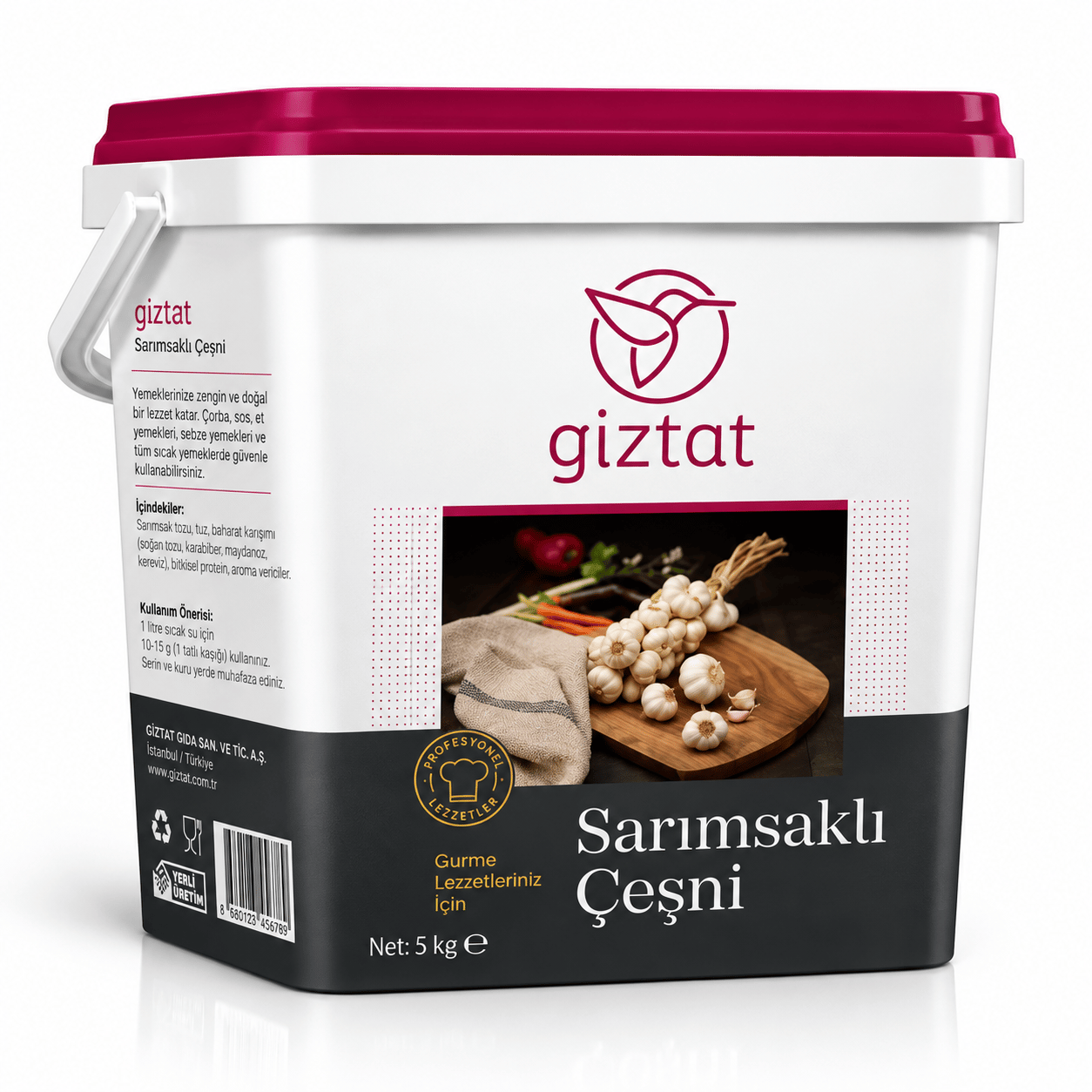 GİZTAT SARIMSAK ÇEŞNİ 5 KG
