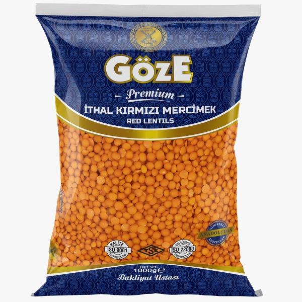 GÖZE İTHAL KIRMIZI MERCİMEK