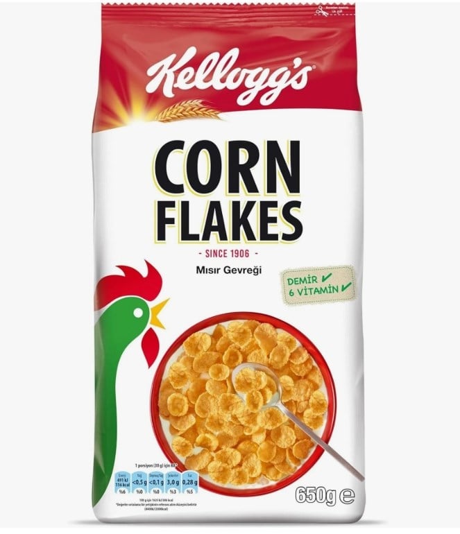 KELLOGS CORN FLAKES 650 GR