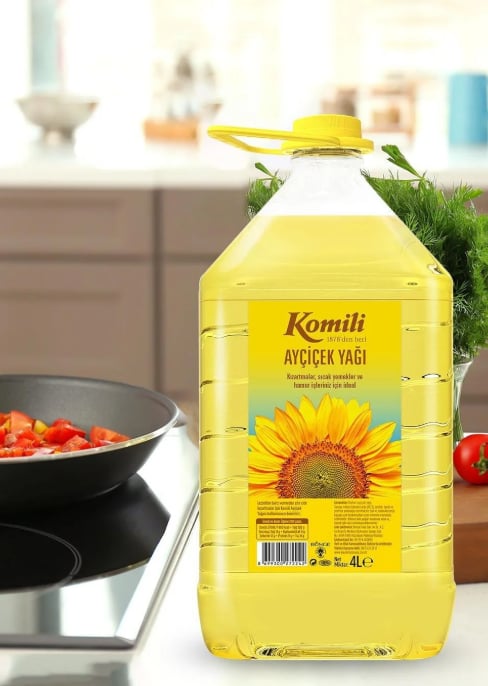 KOMİLİ AYÇİÇEK YAĞI 4 L