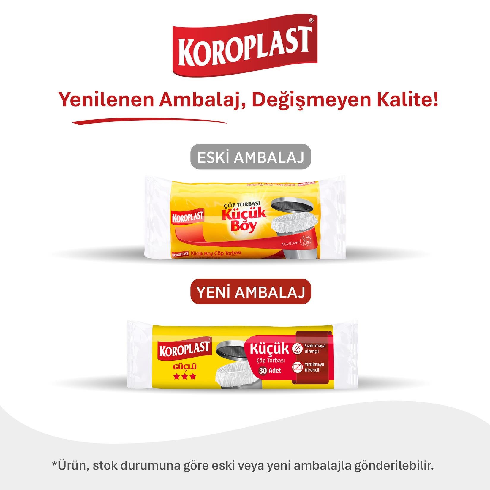 KOROPLAST KÜÇÜK BOY ÇÖP TORBASI
