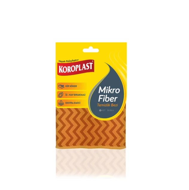 Koroplast Mikrofiber Temizlik Bezi 