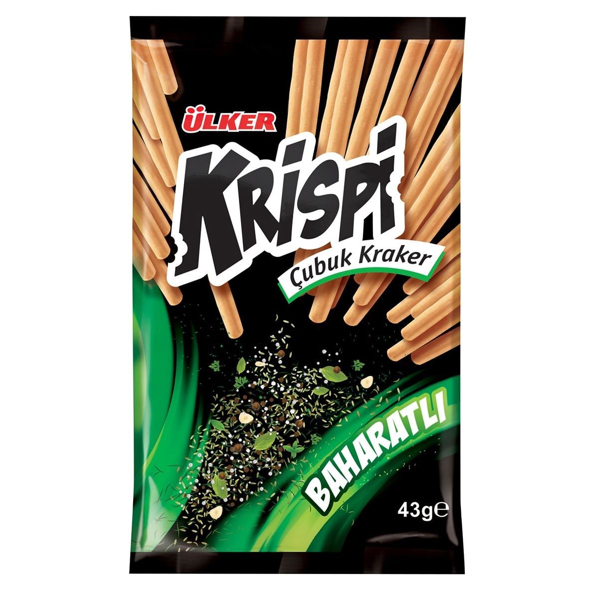 KRİSPİ BAHARATLI ÇUBUK KRAKER 43GR