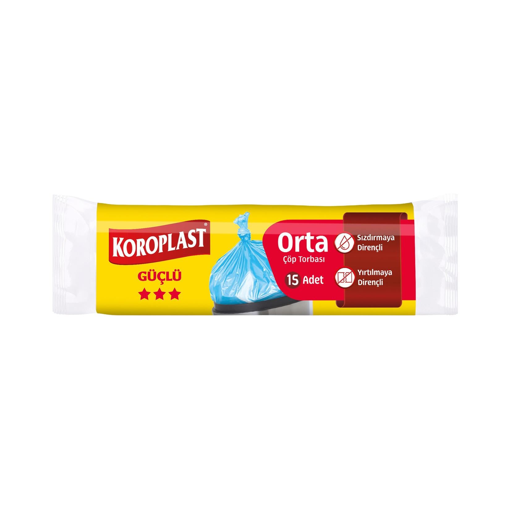 KRP ORTA BOY ÇÖP TORBASI - 15' Lİ   