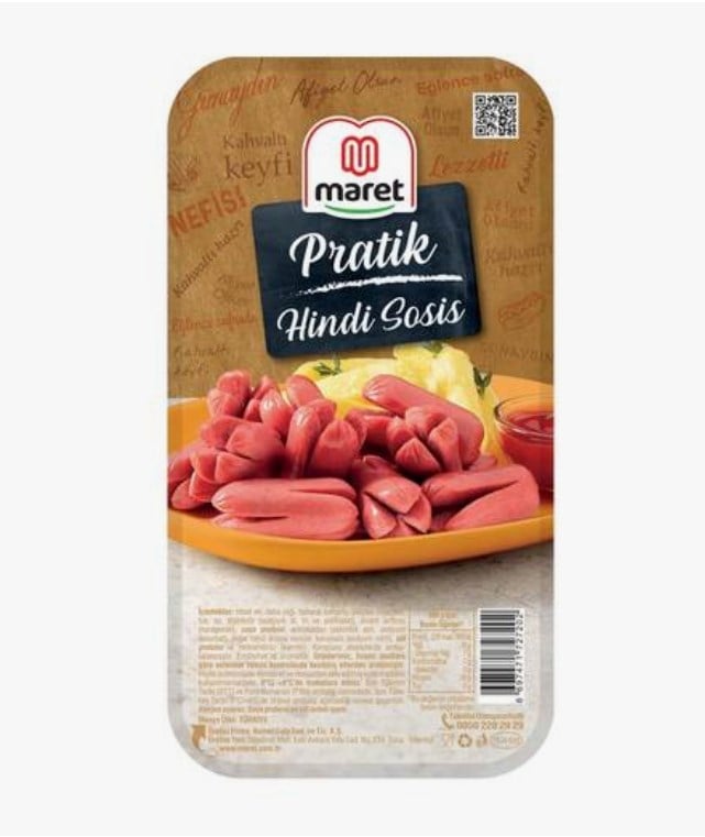 MARET HİNDİ SOSİS 140 GR