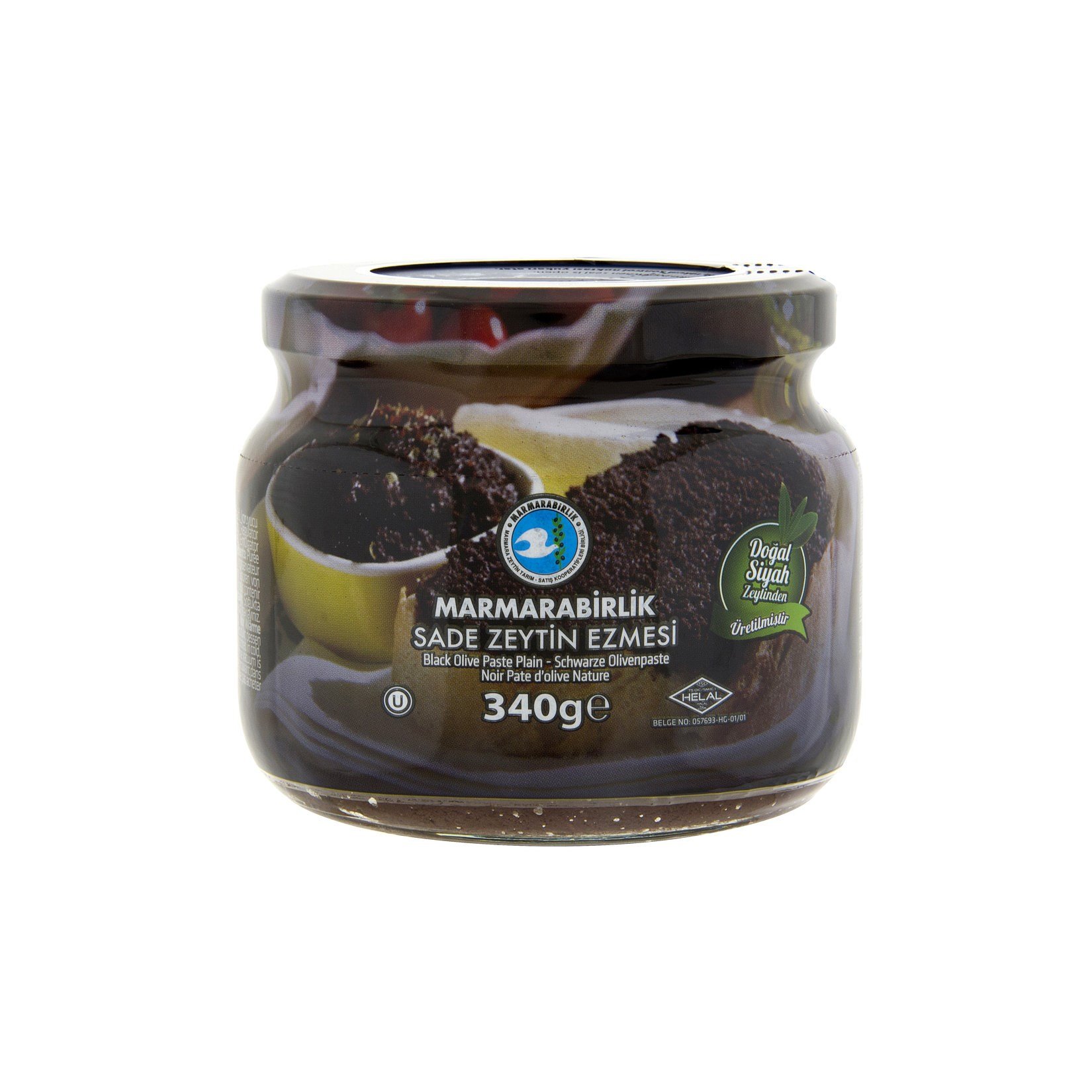 MARMARA BİRLİK ZEYTİN EZMESİ SADE 340 GR