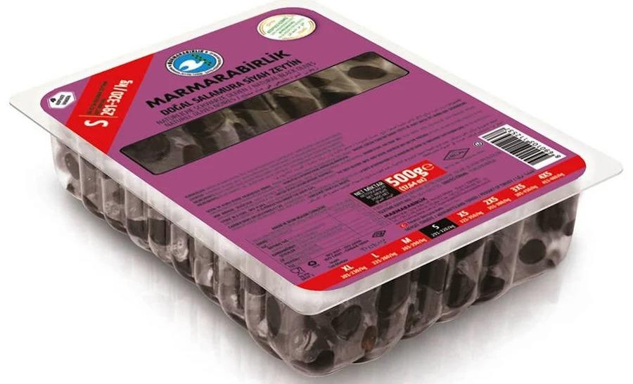 MARMARABİRLiK SİYAH ZEYTİN HUSUSİ S/291-320 500 GR