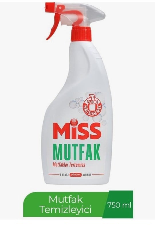 MİSS MUTFAK TEMİZLEYİCİ SPREY 750 ML